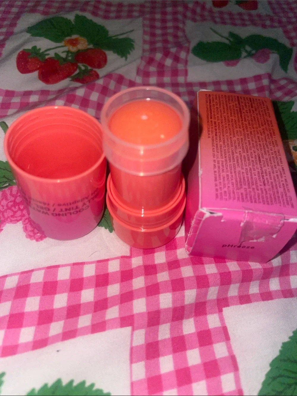 Milk makeup cooling water jelly tint lip + cheek blush stain